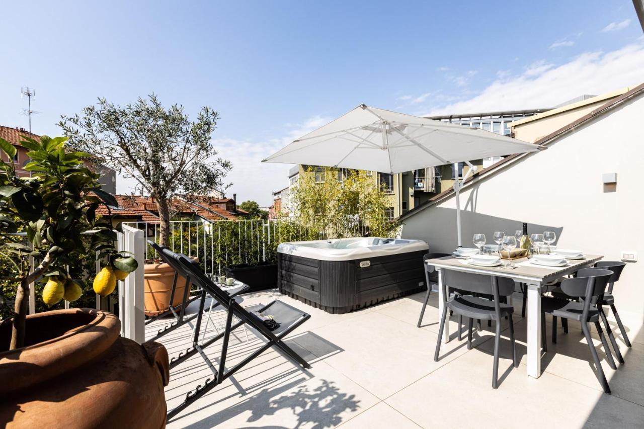 *Villa Olivo*With Private Terrace & Jacuzzi + 3Bedrooms Milan Exterior photo